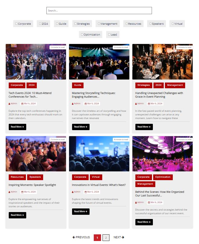 Multi-Checkbox Live Filtering - No Page Refresh